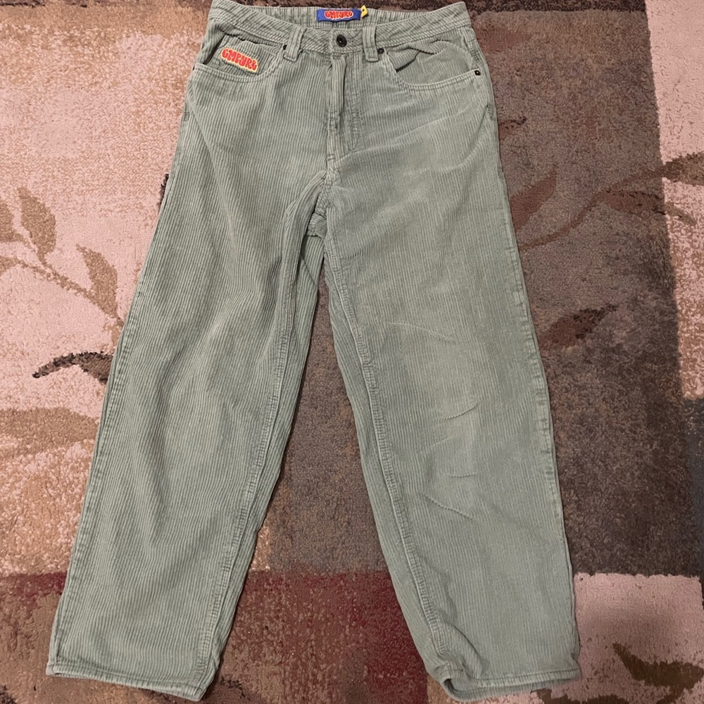 Empyre Green Straight Leg Women Jeans